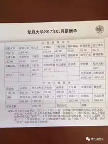  复旦老教授工资条惊呆众人为何到手工资那么少