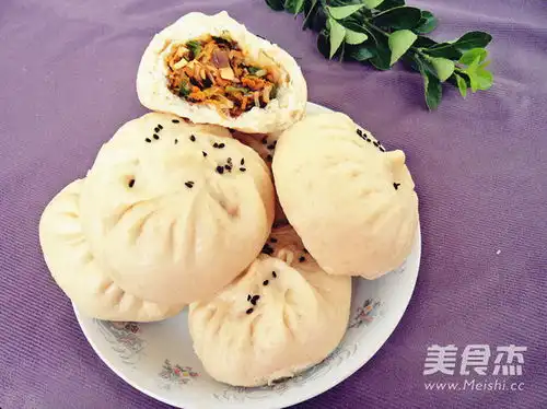  素馅蒸包