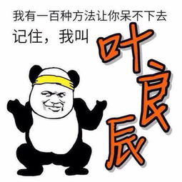  叶良辰表情包